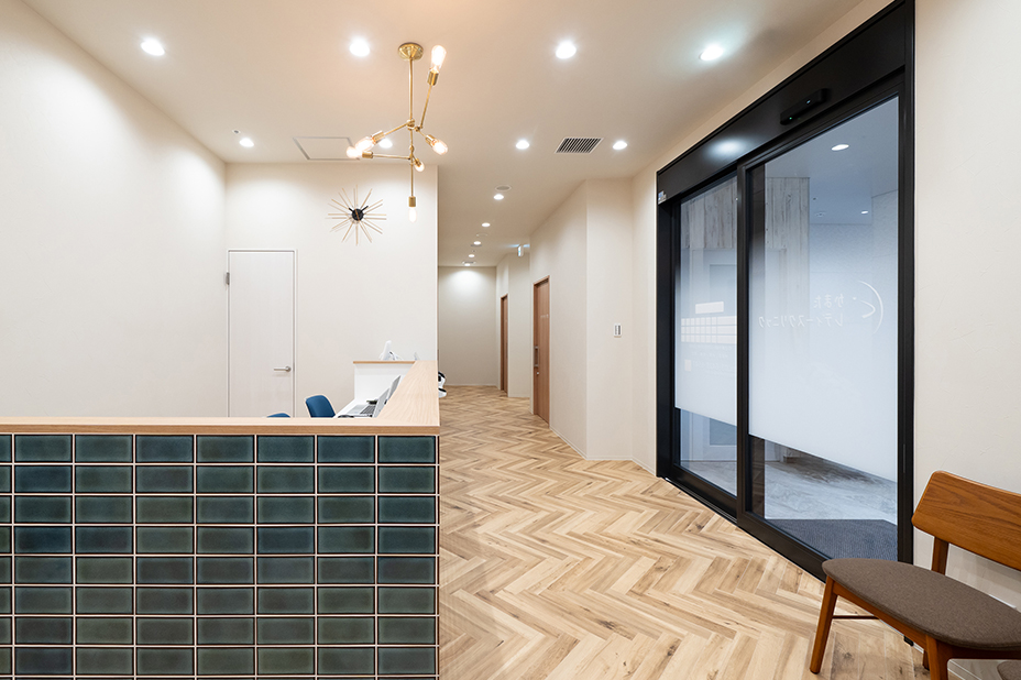 院内の受付のイメージ画像